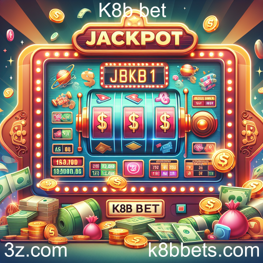 Atração dos Jackpot Games na K8b bet